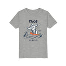 Taos, New Mexico Yeti Snowboard Youth Tee - Kids Skiing Shirt-3