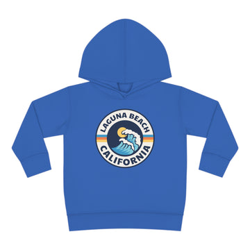 Buy vintage-royal Laguna Beach, California Toddler Hoodie - Unisex Laguna Beach Toddler Sweatshirt