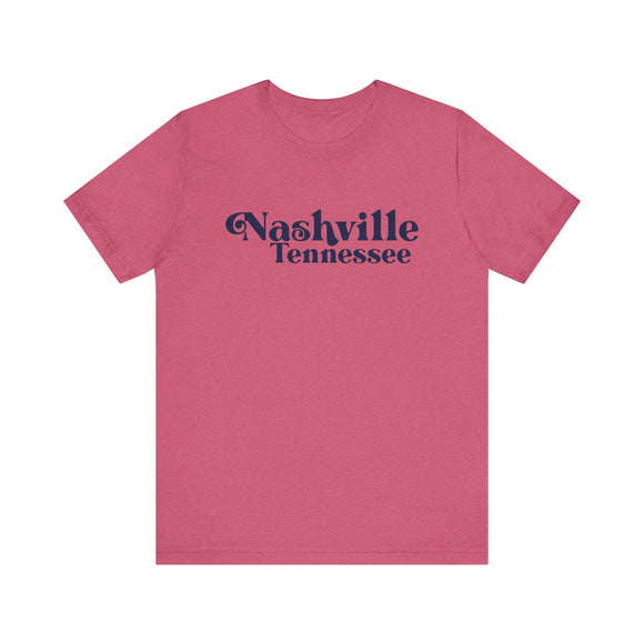 Nashville, Tennessee Graphic Tee, Casual T-Shirt, Vintage Style Shirt