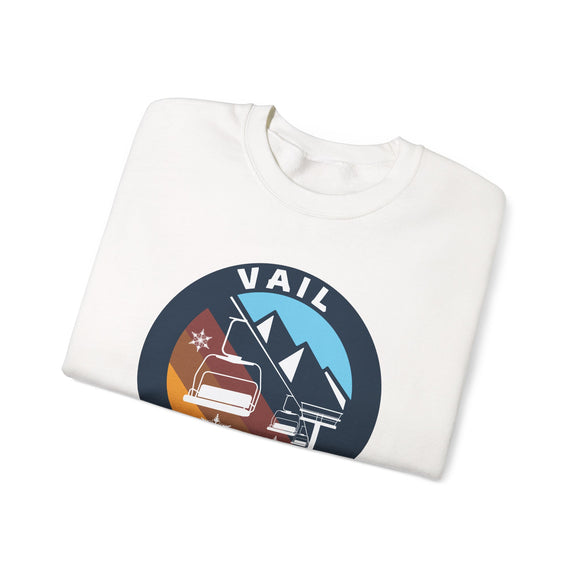 Vail, Colorado Sweatshirt - Ski Lift Vail Crewneck Sweatshirt