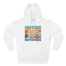 Keystone, Colorado Hoodie - Retro Mountain Unisex Sweatshirt-2