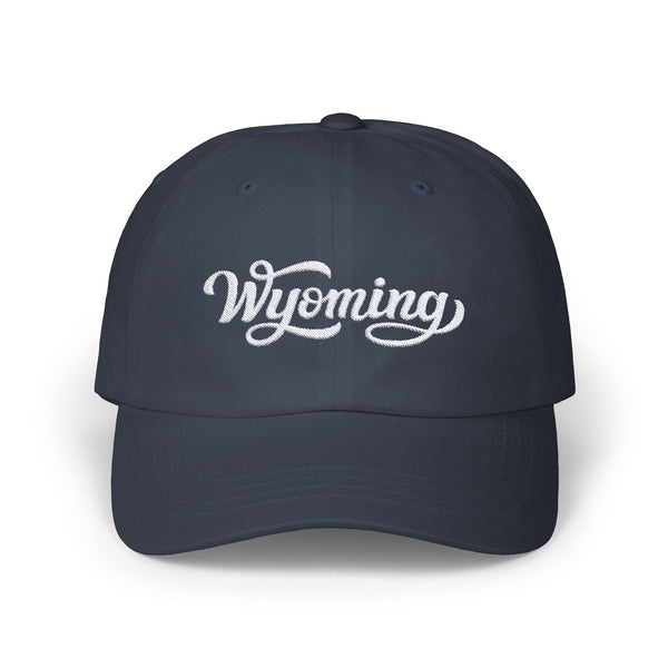 Wyoming Dad Hat - Embroidered Wyoming Classic Dad Cap