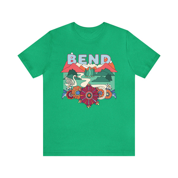 Bend Oregon T-Shirt - Retro Boho Bend Tshirt