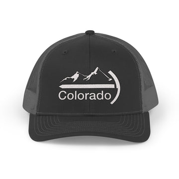 Colorado Snapback Trucker Cap - Embroidered Colorado Hat