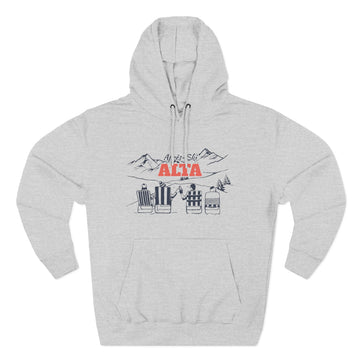 Premium Alta, Alaska Après-ski Hoodie - Unisex Sweatshirt - 0