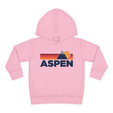 Buy pink Aspen, Colorado Toddler Hoodie - Unisex Mountain Aspen Pullover Sweatshirt, Kids Hooded Jumper, Colorado Souvenir