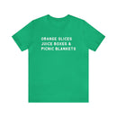 Soccer Mom T-Shirt - Fun Orange Slices, Juice Boxes Tee-1