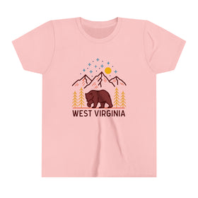 West Virginia Youth T-Shirt - Unisex Kids West Virginia Shirt