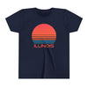 Illinois Youth Shirt - Retro 80s Illinois Kid's T-Shirt