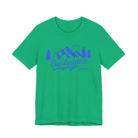 Burlington, Vermont T-Shirt - Retro Mountain Unisex Burlington Shirt