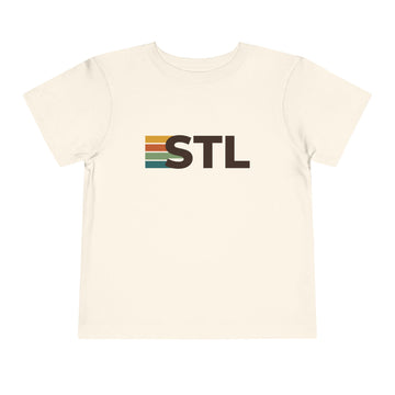 Buy natural St. Louis, Missouri Toddler Tee - STL Kids T Shirt