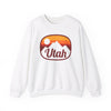 Utah Sweatshirt - Unisex Retro Ombre Utah Crewneck Sweatshirt