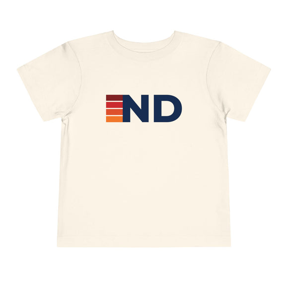 North Dakota Toddler Tee - Retro ND T-Shirt