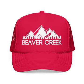 Buy red Beaver Creek, Colorado Trucker Hat - Beaver Creek Cap
