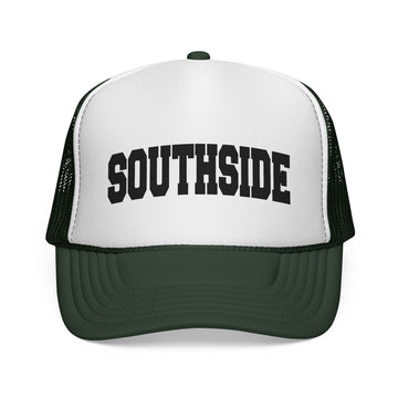 Buy dark-green Southside Retro Collegiate Style Trucker Hat