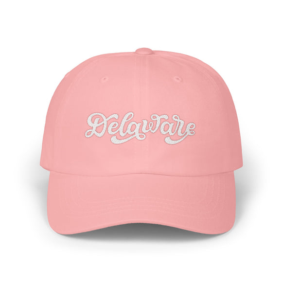 Delaware Dad Hat - Embroidered Delaware Classic Dad Cap