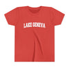 Lake Geneva, Wisconsin Youth Graphic Tee - Kids Lake Geneva T Shirt
