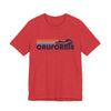California T Shirt - Retro Jetski PWC Graphic California Tee