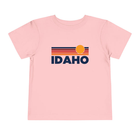 Idaho Toddler T-Shirt - Retro Sun Tee