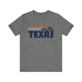 Texas T Shirt - Retro Jetski PWC Graphic Texas Tee