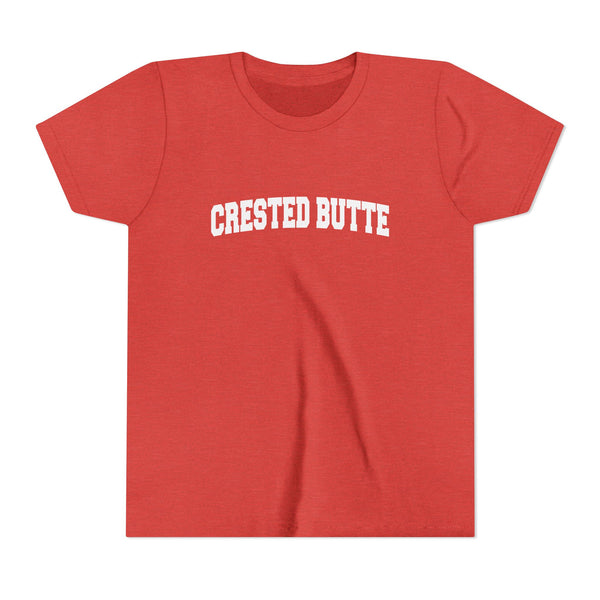 Crested Butte, Colorado Youth Graphic Tee - Kids Crested Butte T Shirt