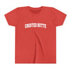 Crested Butte, Colorado Youth Graphic Tee - Kids Crested Butte T Shirt