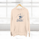 Premium Whistler, Canada Vintage Snow Ski Hoodie-7