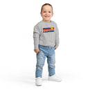 California Toddler Sweatshirt - Retro Sun California Toddler Crewneck Sweatshirt-11