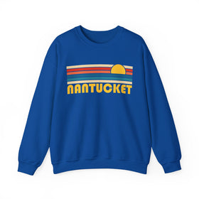Buy royal Nantucket Retro Crewneck Sweatshirt - Unisex Heavy Blend™ Fashion