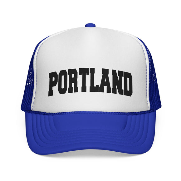 Portland, Oregon Collegiate Style Trucker Hat