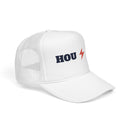 Houston, Texas Retro Trucker Hat - Lightning Foam Cap-10