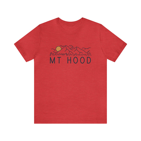 Mt Hood, Oregon T-Shirt - Retro Unisex Mt Hood Shirt