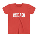 Chicago, Illinois Youth Graphic Tee - Kids Chicago T Shirt-5
