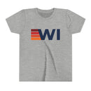 Wisconsin Youth Tee - Retro WI T-Shirt-4