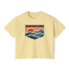 Women's Jackson Hole, Wyoming Boxy Graphic Tee - Slightly Cropped