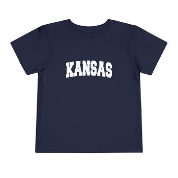 Buy navy Kansas Toddler Graphic Tee - Kids Kansas Vacation T-Shirt