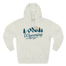 Premium Wyoming Hoodie - Retro Unisex Sweatshirt-4