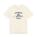 Washington Ski Babe T‑Shirt - Retro Skiing Graphic Tee-1