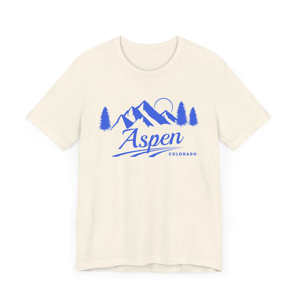 Aspen, Colorado T-Shirt - Retro Mountain Unisex Aspen Shirt