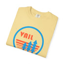Vail, Colorado T-Shirt, Comfort Colors 100% Cotton Trees Tee - Pine Circle-13
