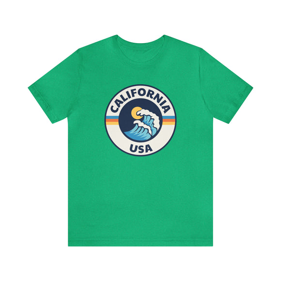California T-Shirt - Retro Unisex California Shirt