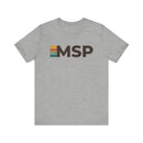 Minneapolis, Minnesota tee - MSP t shirt retro stripes-4