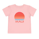 Maui, Hawaii Toddler T-Shirt - Retro 80s Toddler Maui Shirt-5
