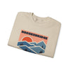 Breckenridge, Colorado Sweatshirt Retro Mountains, Breckenridge Unisex Graphic Crewneck