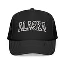 Kids Alaska Trucker Hat Vintage College Foam Mesh Youth Cap
