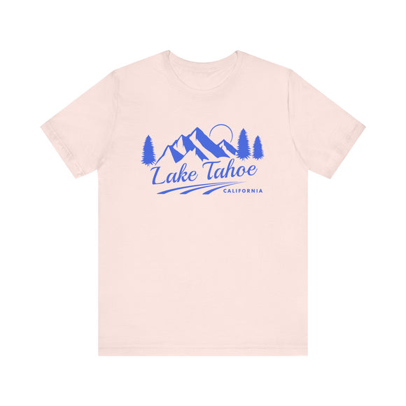 Lake Tahoe, California T-Shirt - Retro Mountain Unisex Lake Tahoe Shirt