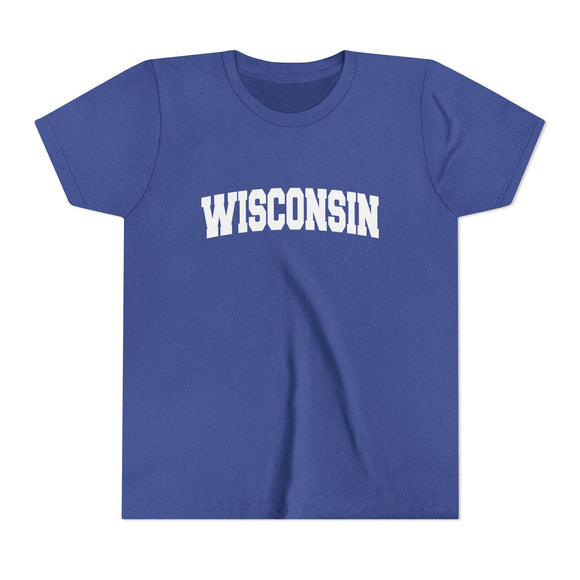 Wisconsin Youth Graphic Tee - Kids T Shirt