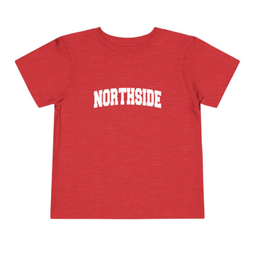 Buy heather-red Northside Toddler Graphic Tee - Kids Northside Vacation T-Shirt