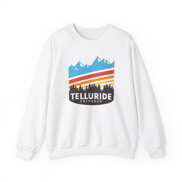 Telluride, Colorado Sweatshirt - Unisex Retro Crewneck Telluride Sweatshirt