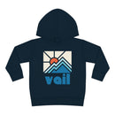 Vail, Colorado Toddler Hoodie - Minimal Style Unisex Vail Toddler Sweatshirt-2